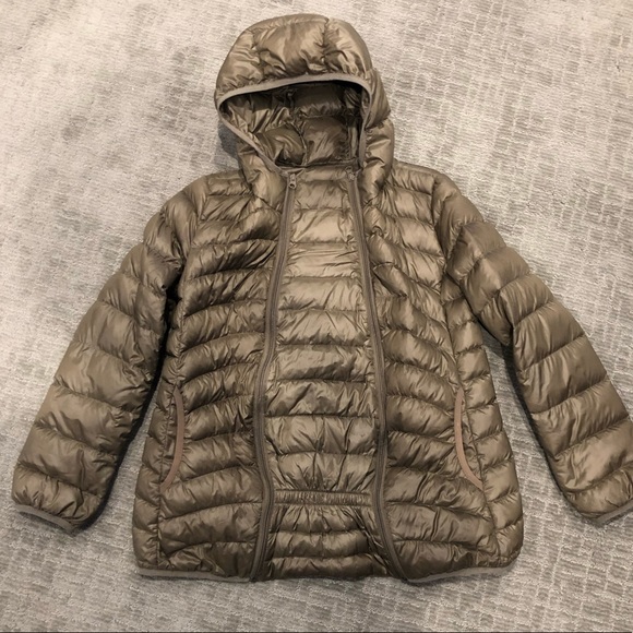 Maternity Baby Wearing Coat Packable 